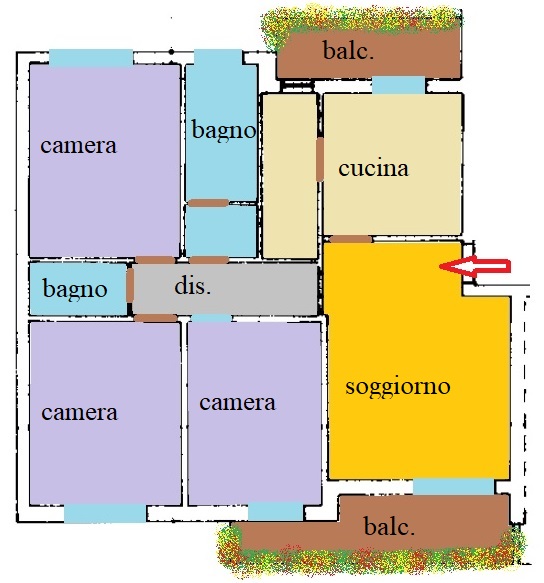 Fano Pesaro e Urbino, 3 Stanze da Letto Stanze da Letto, ,2 BathroomsBathrooms,Appartamenti,Vendita,1705